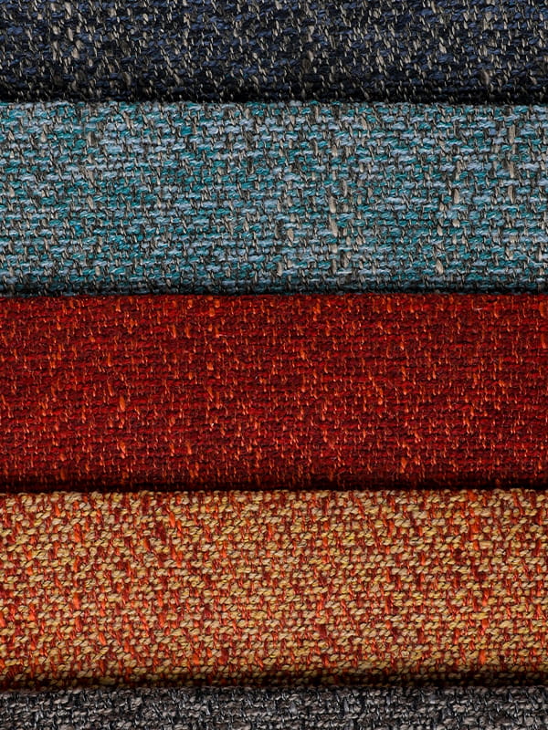 Emmaus Stibadium Polyester et Linen fabricae