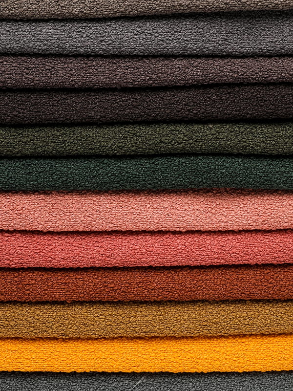 CISSANTHEMOS loop Yarn Polyester et Lysen Linen Stibadium