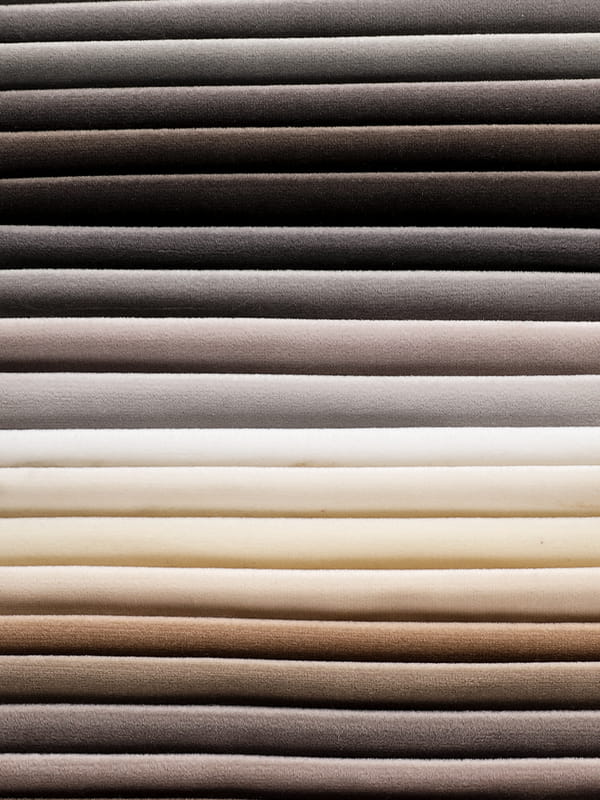 Pavo Stibadium Matted Velvet Fabric