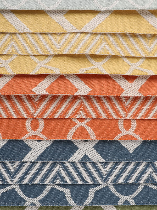 Color Woven Jacquard fabricae